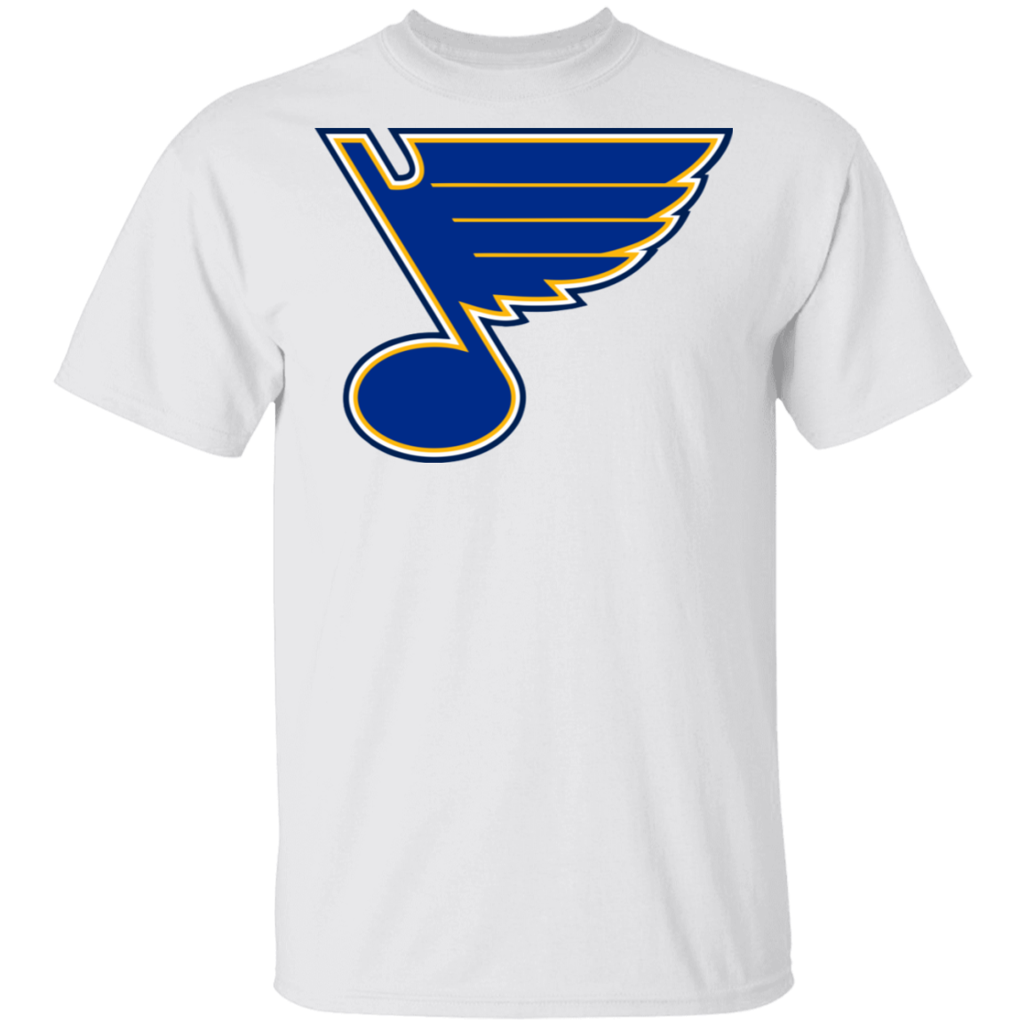 Gildan St. Louis Blues Logo T-Shirt White S