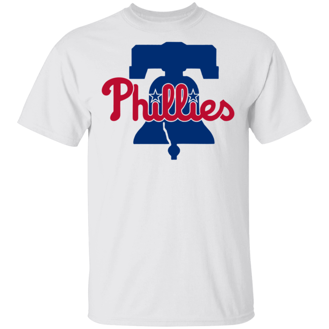 Gildan New Phillies Logo T-Shirt White M