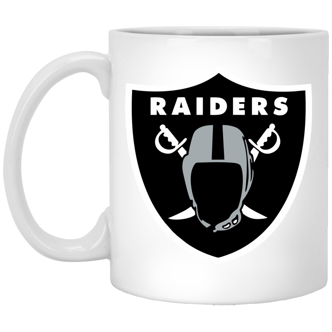 Las Vegas Raiders 11 oz. White Mug