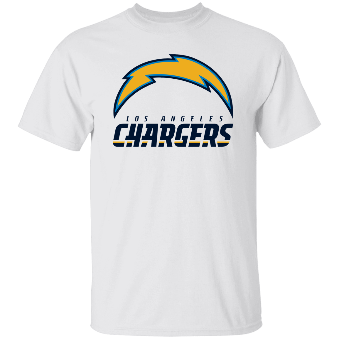 Gildan Los Angeles Chargers Football Logo T-Shirt White S